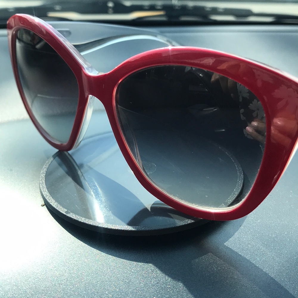 Red and black Dolce & Gabbana Sunglasses